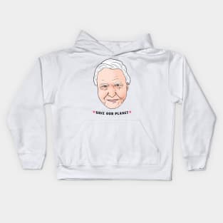 Planet Attenborough Kids Hoodie